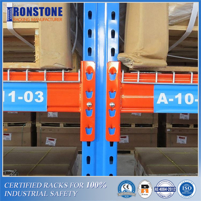 質  EURO 50mm Pitch Warehouse Pallet Rack Systems 工場